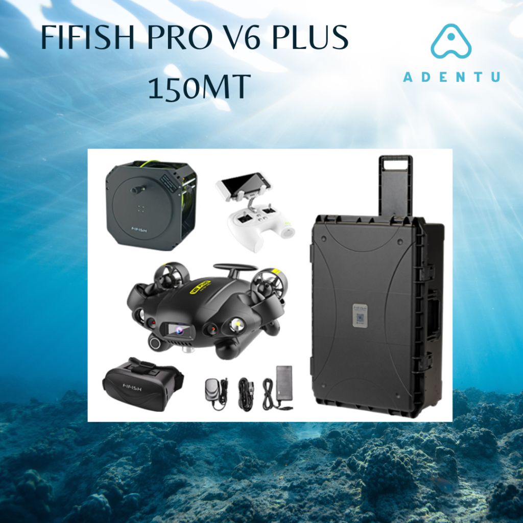 FIFISH PRO V6 PLUS PROFUNDIDAD 150 M Adentu Ingeniería
